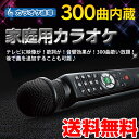 【送料無料＆ポイント5倍】カラオケ道場 dct−300 家庭用カラオケ ≪豪華300曲内蔵≫ カラオケ 家庭用 カラオケマイク マイク セット 家庭用カラオケ 内蔵型 音響効果 機器 マイク 歌い放題 300曲 本体内蔵 テレビにつなぐ 映像 機種 ひとりカラオケ イベント パーティー