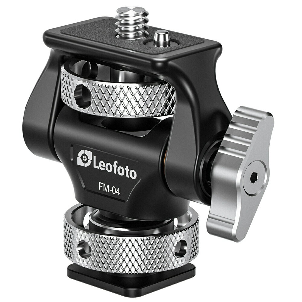 Rakuten - Leofoto(レオフォト)FM-04 ホットシューアダプタ付モニターマウント