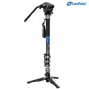 Leofoto(レオフォト)MF-324C+BV-10+VD-04 フットペダル式カーボン一脚雲台キット