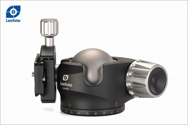 Leofoto(�쥪�ե���) LH-55 ��ͳ�����3/8,1/4������б��åܡ����55mm�å�С������סåץ졼��QP-70N��°�á�