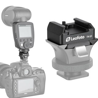 LeofotoVリリースマウント→コールドシュー変換アダプタFA-10レオフォト