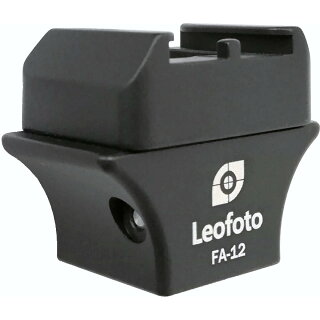 Leofoto1/4インチ凸ネジ→コールドシュークイックリリースアダプタFA-12+FA-10レオフォト
