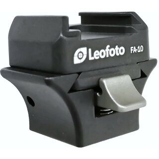 Leofoto1/4インチ凸ネジ→コールドシュークイックリリースアダプタFA-12+FA-10レオフォト