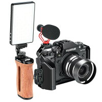 Leofotoハンドグリップ付きL型ブラケットFUJIFILMX-T4専用LPF-XT4アルカスイス互換レオフォト