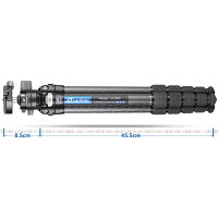 Leofoto三脚・雲台セットLS-285C+LH-365段脚径28mmカーボン自由雲台レンジャーシリーズアルカスイス互換レオフォト送料無料