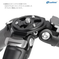 Leofoto三脚・雲台セットLS-285C+LH-365段脚径28mmカーボン自由雲台レンジャーシリーズアルカスイス互換レオフォト送料無料