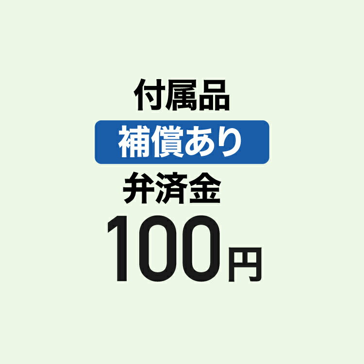 【弁済金】付属品 補償あり