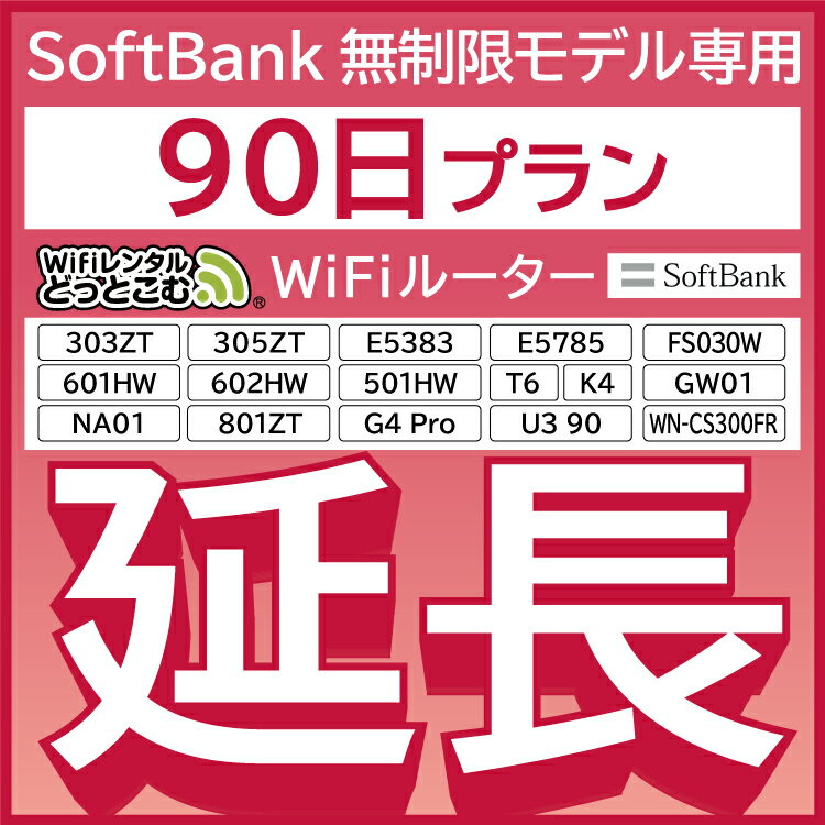 【延長専用】 SoftBank無制限 E5383 303ZT