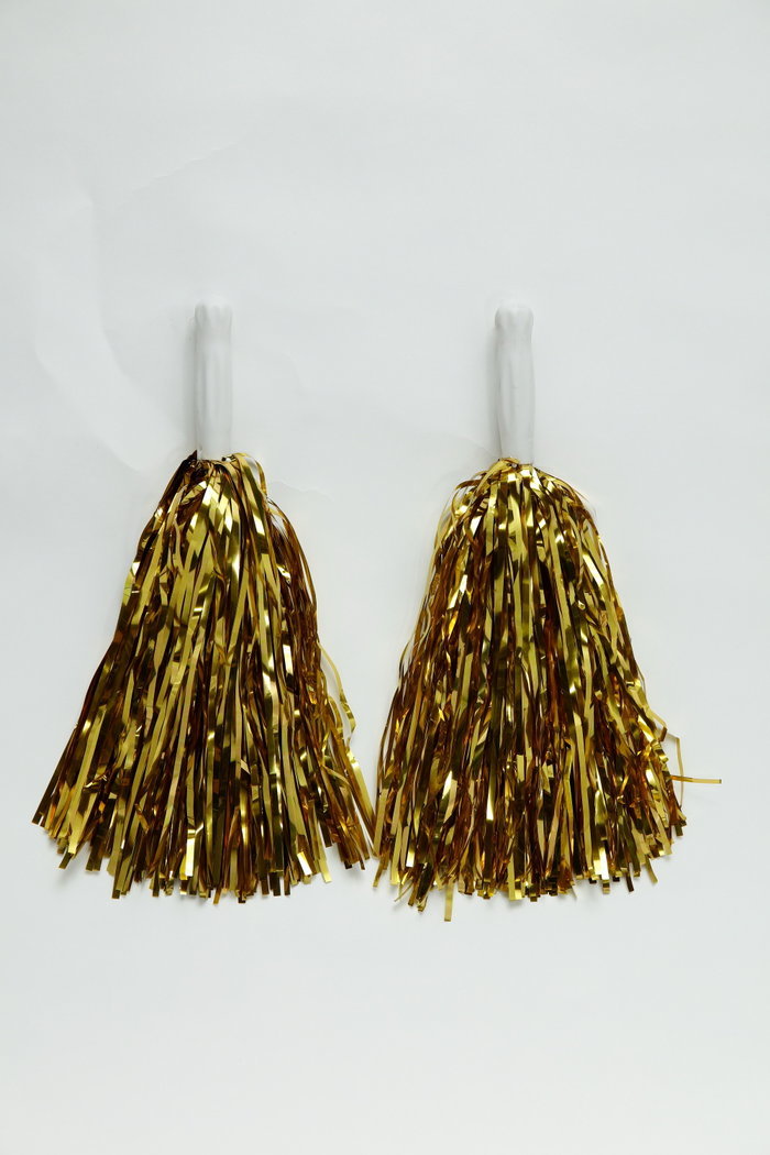 チアポンポン ゴールド 仮装 衣装 コスチューム コスプレ