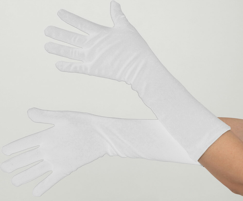 Rakuten - コスプレ用手袋 白 ロング コスチューム 衣装 仮装