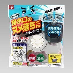 ・排水口スッキリ! キッチン排水口のヌメ落ちくん!・置くだけで排水口のヌメリ・黒ずみ・悪臭をカット!・取替カートリッジ式で、別売のレック 排水口のヌメ落ちくん が取替えカートリッジ。・洗浄成分がしっかり届くカバー形状、効果は約1か月持続する。材質：ポリプロピレン内容量：使用上の注意：本来の用途以外にご使用にならないでください。