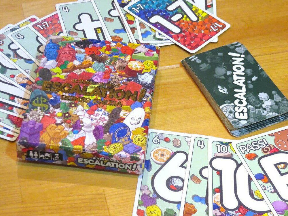 【メール便対応3個まで】エスカレーション ゲーム カードゲーム ボードゲーム パーティ 盛り上げ お祝い お 贈り物