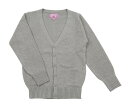 制服 カーディガン TeensEver TE-16AW カーディガン 杢グレー LL