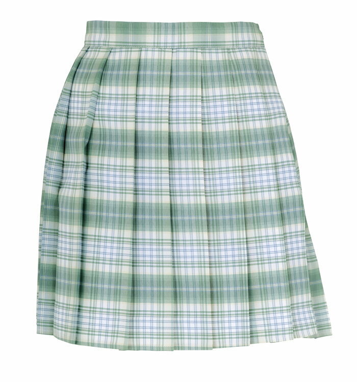 制服 TeensEver TE-22 スカート ホワイト ライトグリーン L インスタ映え かわいい制服 コスチューム スクール コスプレ 推し