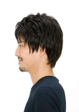 メンズウィッグ ラパンドアールオムフレッシュショート スタンダードブラック(J-5764) メンズ ウィッグ 男性 かつら かつら 男性
