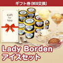 【ギフト券 景品ギフト】送料無料 Lady Borden アイスセット lb41t-gf 贈答品 母の日 返礼品 御礼 御祝 父の日 誕生日 お中元 お歳暮の商品画像