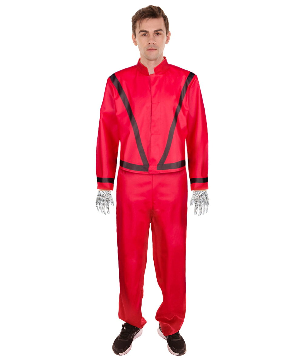 マイケル・ジャクソン風 スリラージャケット JCP-127 衣装一式 コスプレ 衣装 コスチューム ハロウィン パーティ 仮装