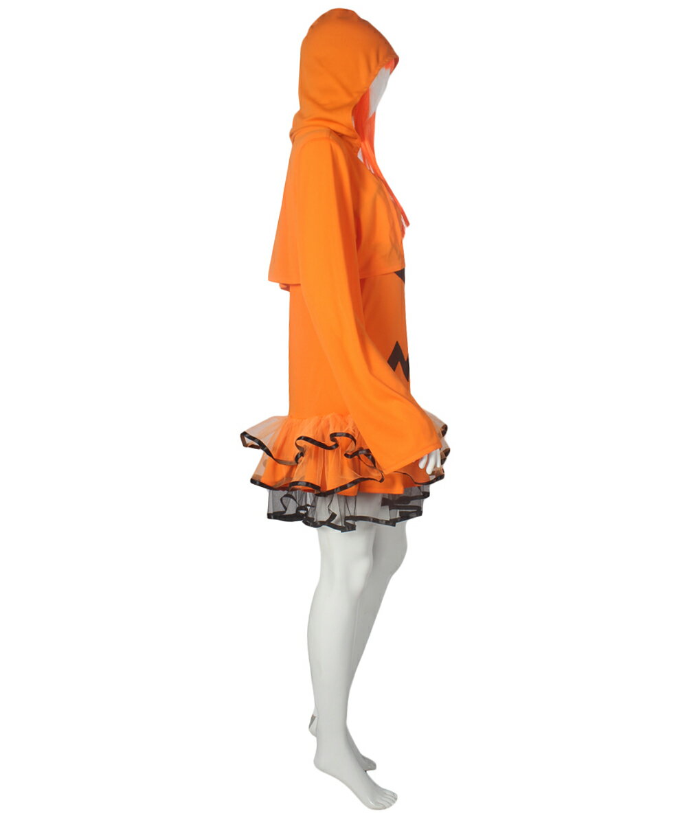 衣装 女装 JCH-080 かぼちゃ パンプキン コスチュームワールドカップ オリンピック 舞台 クリスマス コスプレ ボブ ポプキン バット 姫 ディズニー 映画 USJ お揃い 忘年会 新年会 劇団 男装 女装 仮装 イベント 応援 ハロウィン 被り物 小道具 3