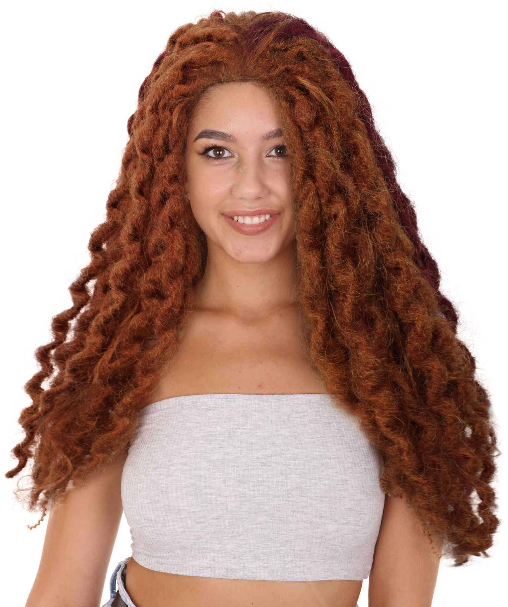 商品詳細 品番 　H-5780 スタイル 　ハロウィン/パーティーウィッグ タイプ 　フルウィッグ 素材 　日本製高級ファイバー（非耐熱） モデル着用カラー 　画像をご参照ください コメント 　 　　・パーティーウィッグは大人と子供サイズの...