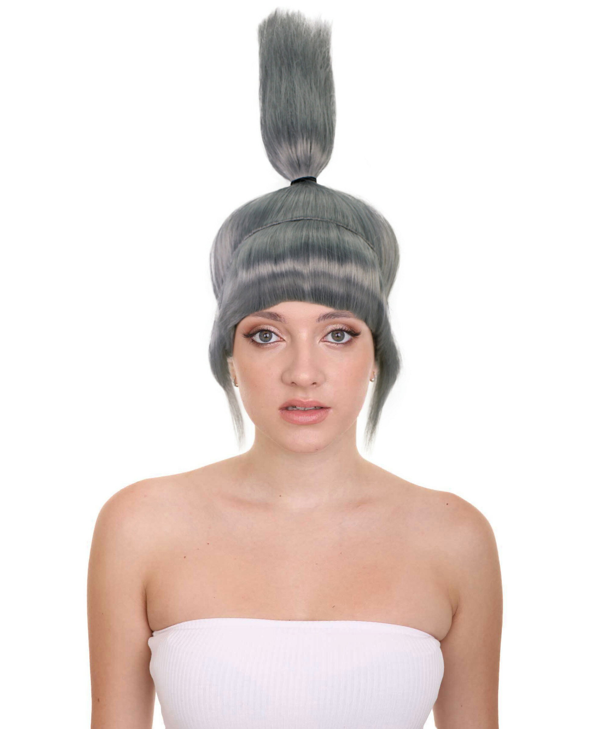 かつら ウィッグ H-6593-GY アラジン ジーニー ワールドカップ オリンピック 舞台 クリスマス コスプレ..