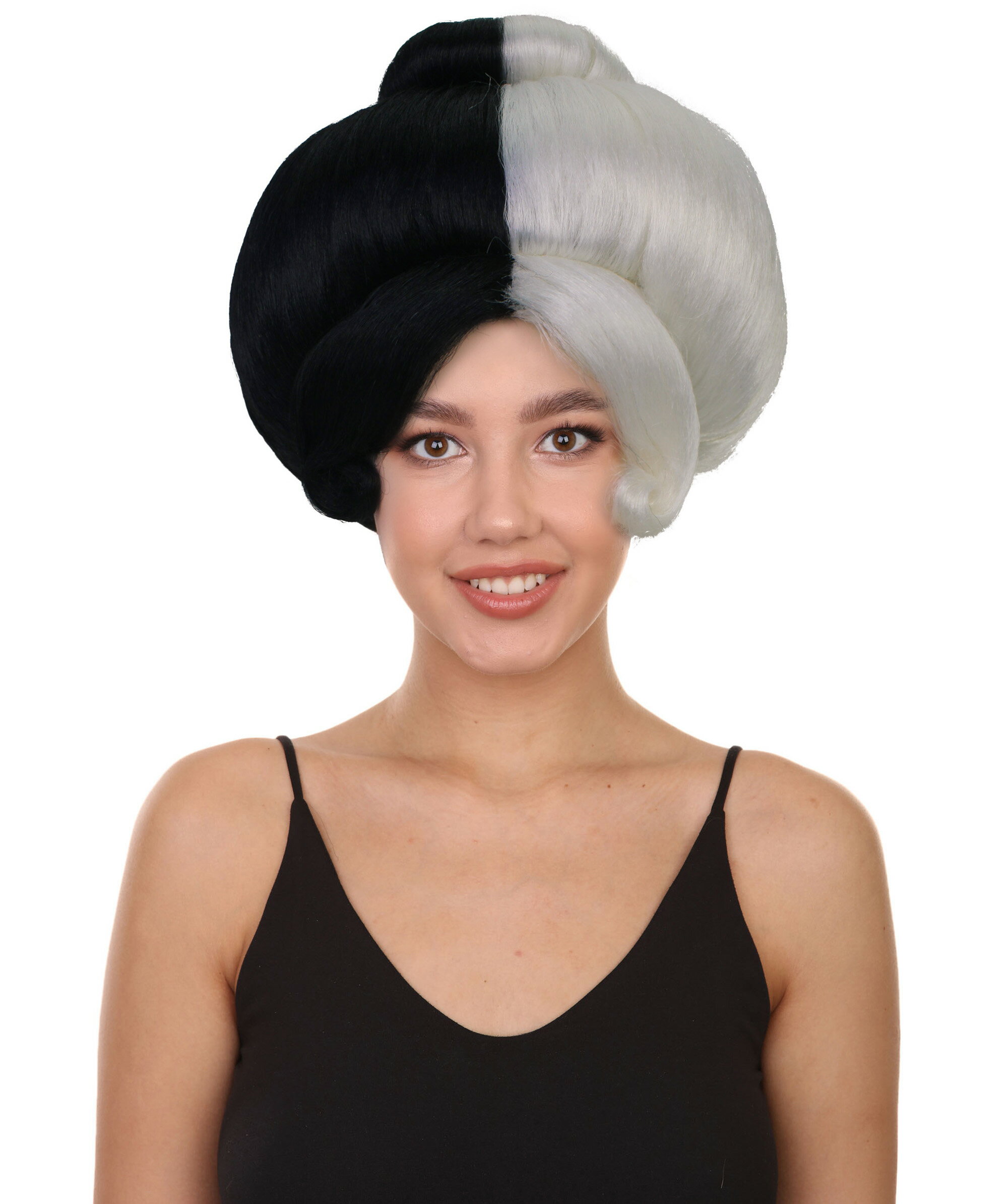 かつら ウィッグ H-6603-BKWT アラジン ジーニー ワールドカップ オリンピック 舞台 クリスマス コスプ..