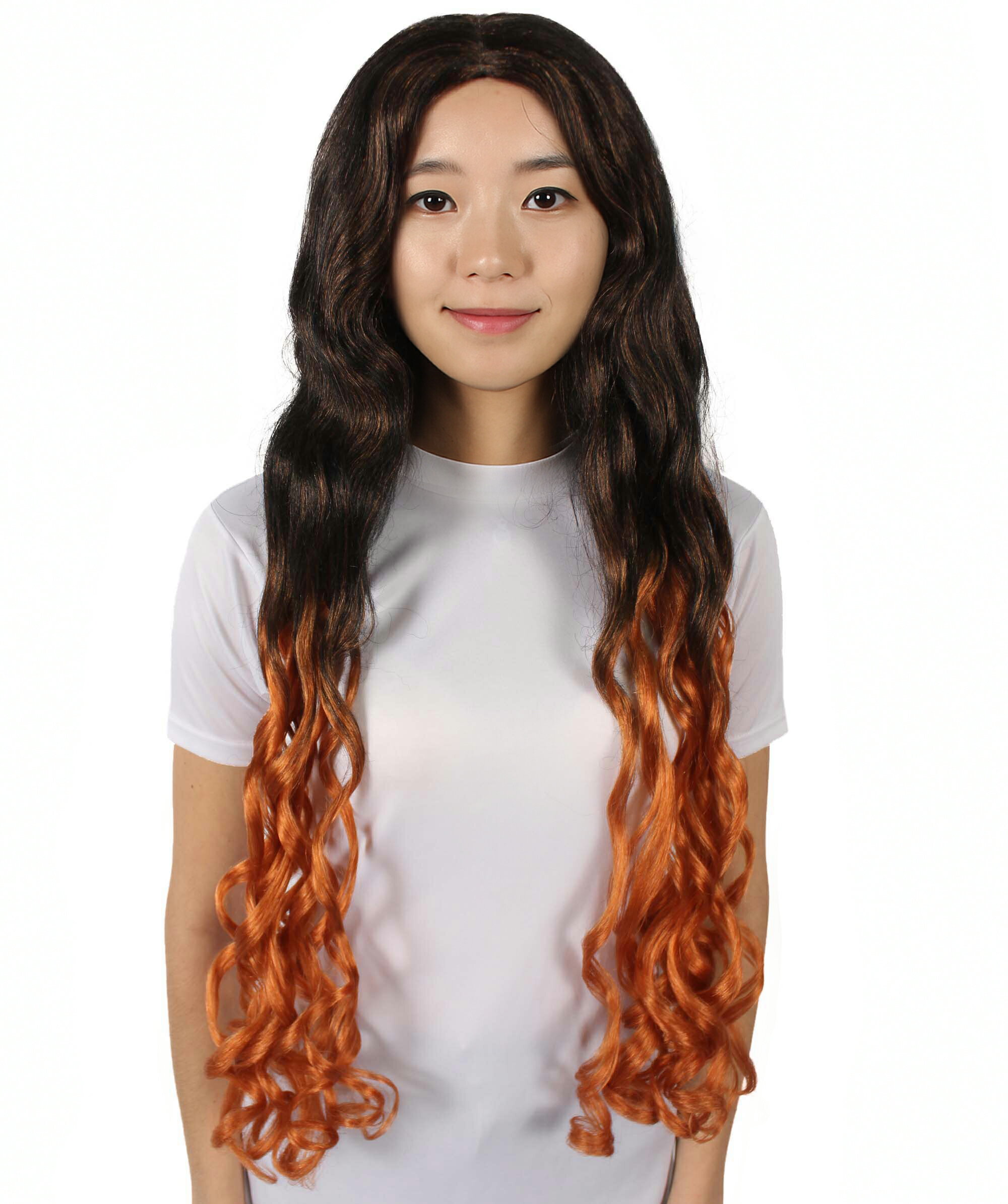 かつら ウィッグ H-5670 竈門禰豆子 ねずこ 鬼滅の刃 ワールドカップ オリンピック 舞台 クリスマス コ..