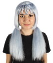 Wigs2you H-6914 大人用レディース ロング ライトブルー ストレート ポニーテール ゲーミング コスプレウィッグ| ハロウィンに最適| 難燃性合成...