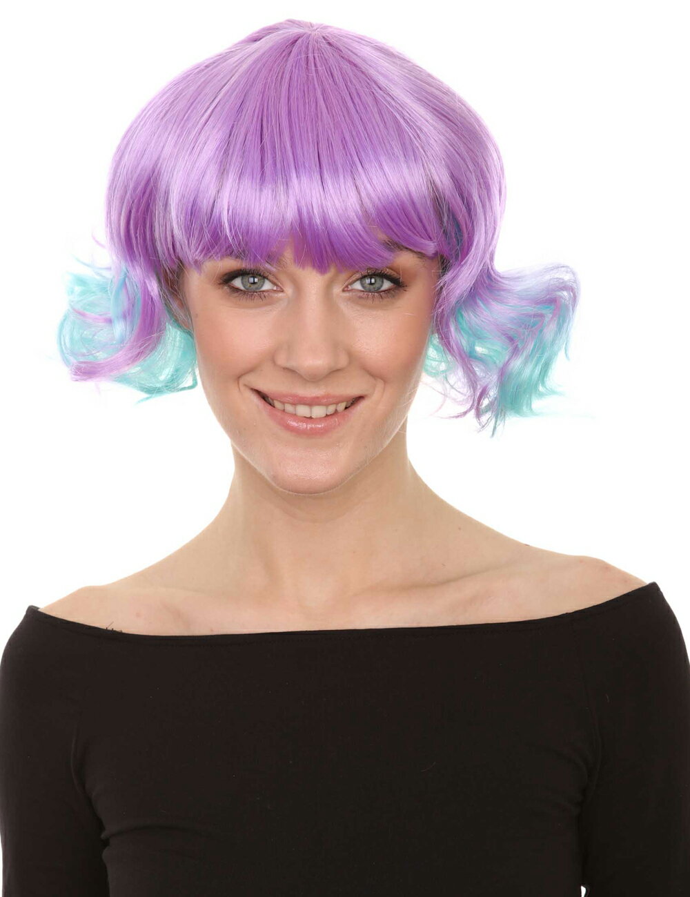 かつら ウィッグ H-375 ワールドカップ オリンピック 舞台 クリスマス コスプレ 姫 ディズニー 映画 US..