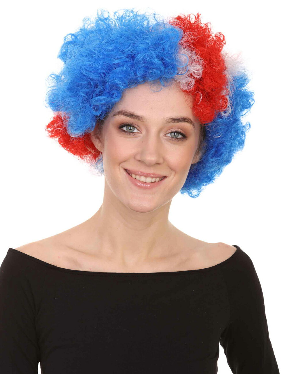 かつら ウィッグ H-396 ワールドカップ オリンピック 舞台 クリスマス コスプレ 姫 ディズニー 映画 US..