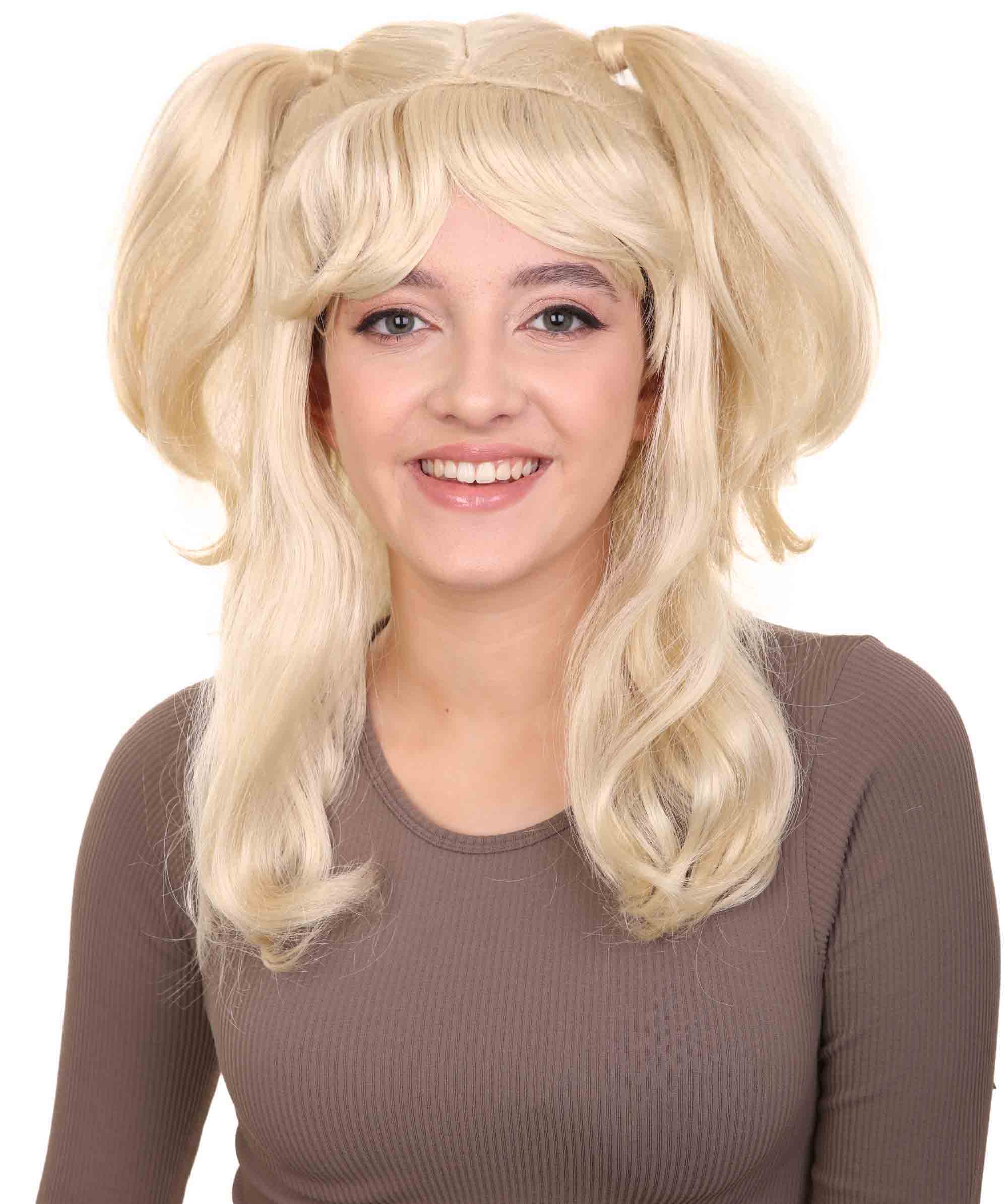 かつら ウィッグ H-802 ワールドカップ オリンピック 舞台 クリスマス コスプレ 姫 ディズニー 映画 USJ お揃い 忘年会 新年会 劇団 男装 女装 仮装 イベント 応援 コスチューム ハロウィン 被り物 小道具