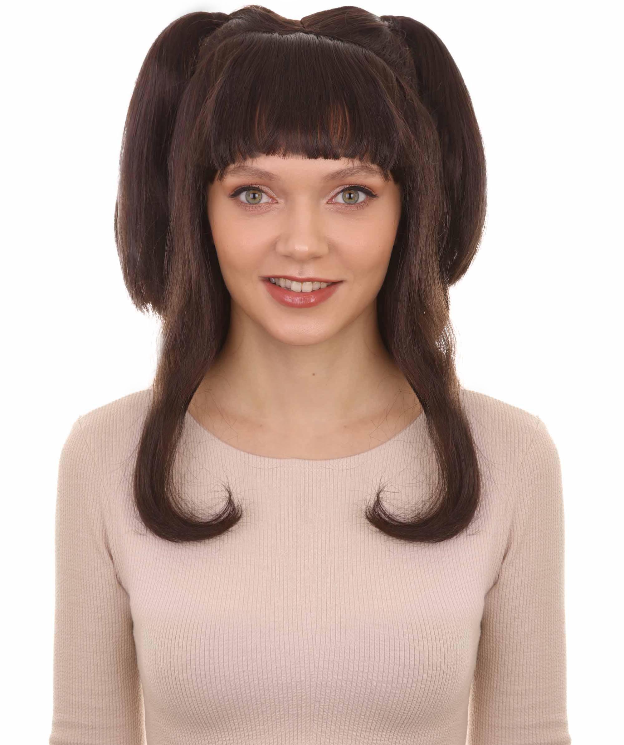 かつら ウィッグ H-809 ワールドカップ オリンピック 舞台 クリスマス コスプレ 姫 ディズニー 映画 US..