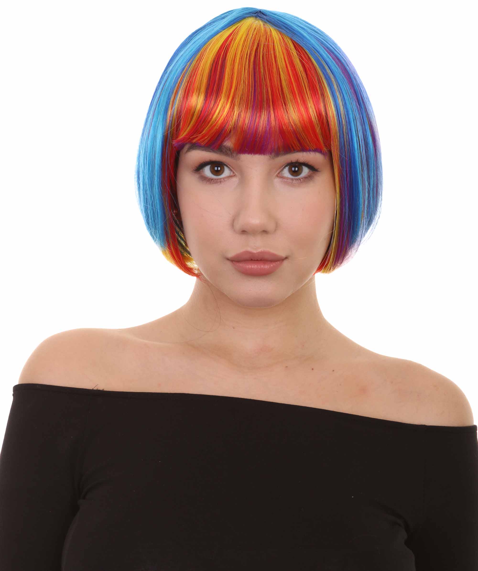 かつら ウィッグ H-3131 アラジン ジーニー ワールドカップ オリンピック 舞台 クリスマス コスプレ ボブ ポプキン バット 姫 ディズニー 映画 USJ お揃い 忘年会 新年会 劇団 男装 女装 仮装 イベント 応援 コスチューム ハロウィン 被り物 小道具