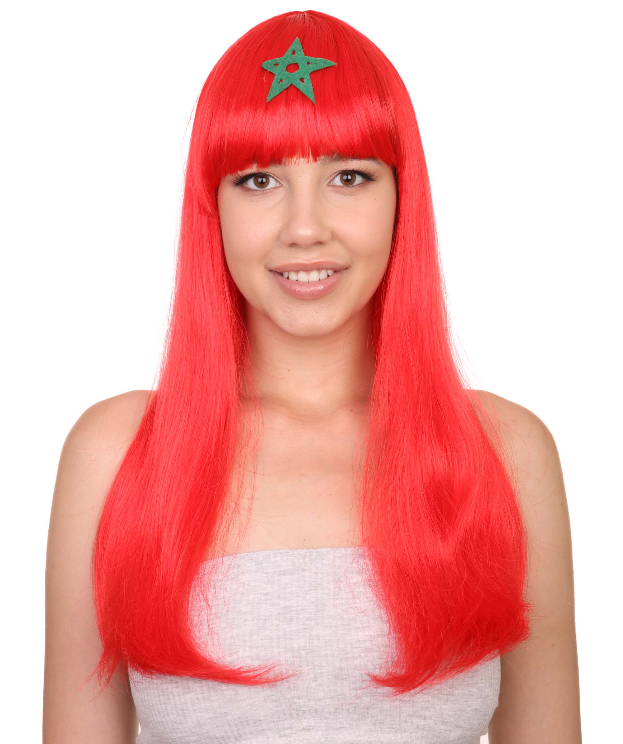 かつら ウィッグ H-3933 アラジン ジーニー ワールドカップ オリンピック 舞台 クリスマス コスプレ ボ..