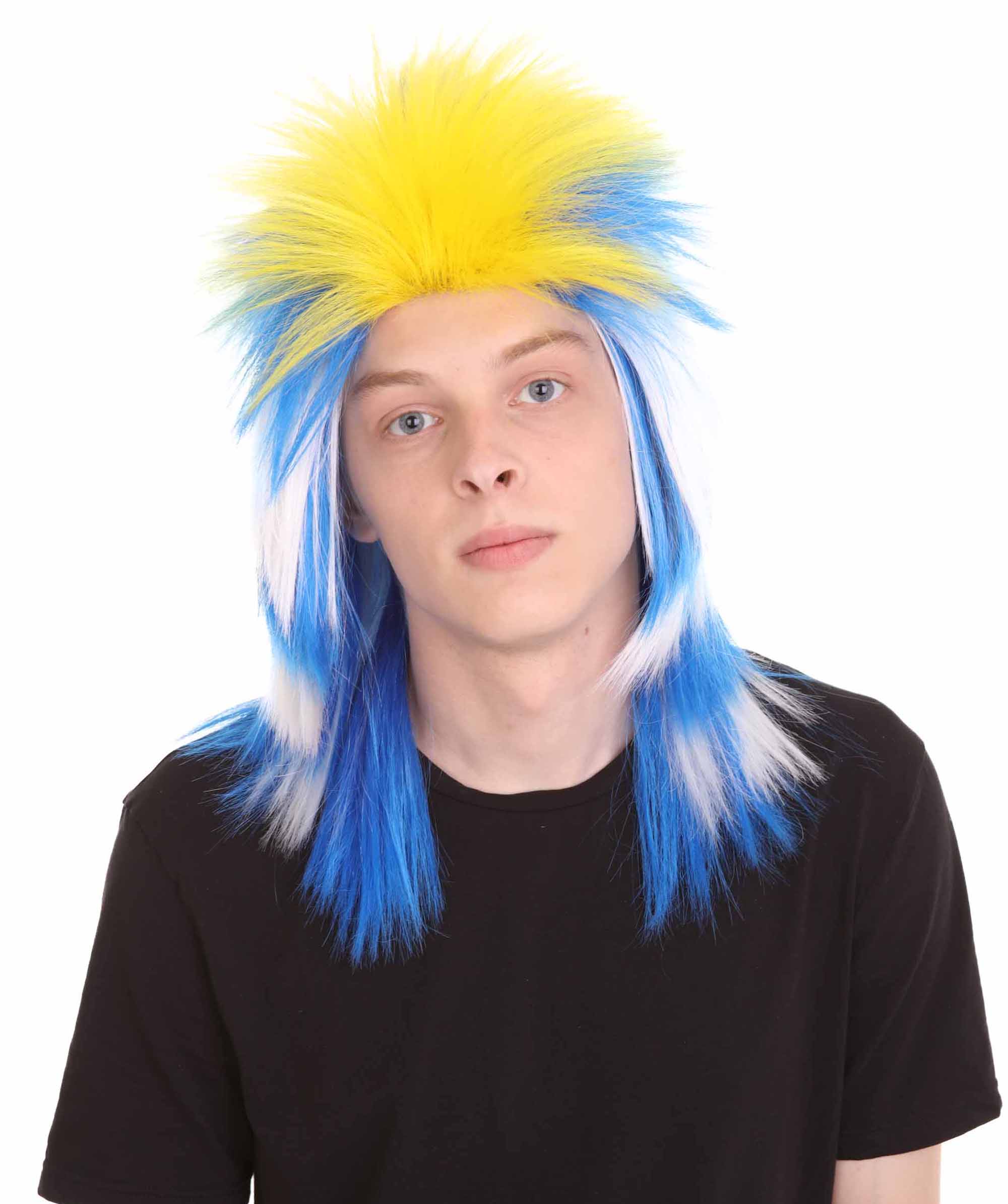 かつら ウィッグ H-3794アラジン ジーニー ワールドカップ オリンピック 舞台 クリスマス コスプレ ボ..