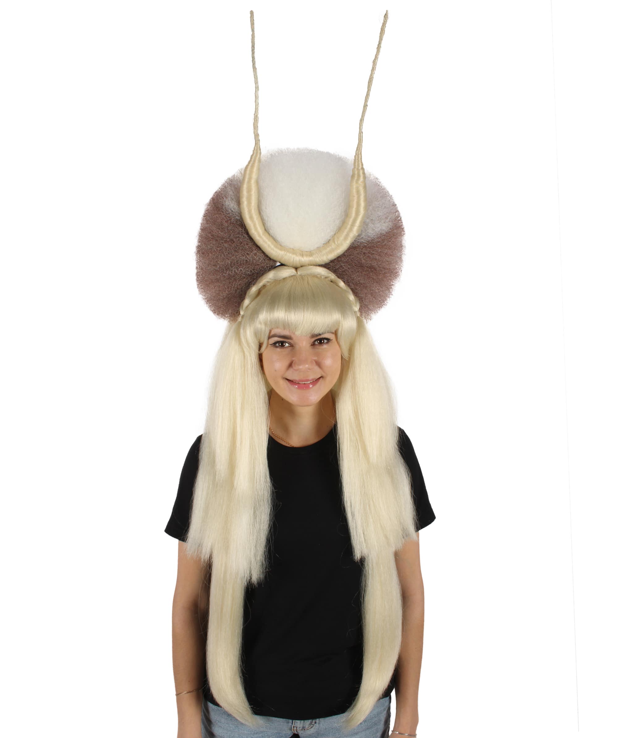 かつら ウィッグ h-6351 アラジン ジーニー ワールドカップ オリンピック 舞台 クリスマス コスプレ ボ..