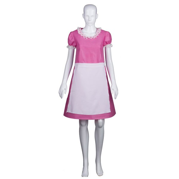 トロールズ ベルゲン 少女 ブリジット風 JCP-081 コスプレ 衣装 ハロウィン パーティ 仮装 メイド ワンピース ピンク