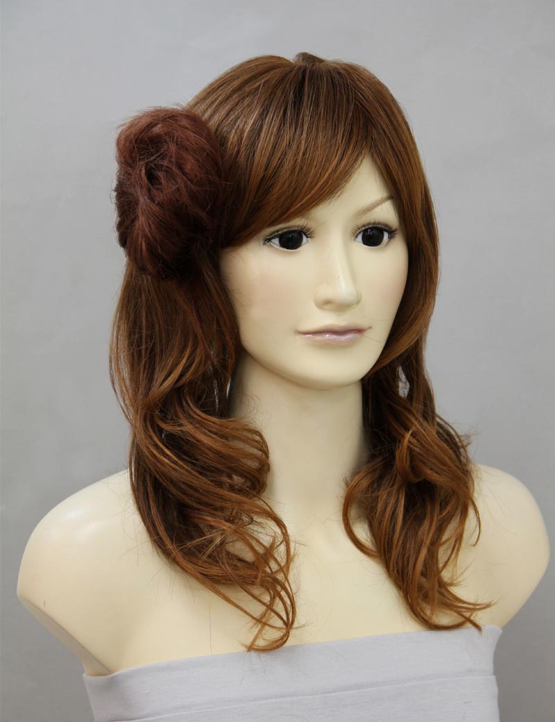 【Wigs2you】在庫処分セール 70%OFF ヘアアクセサリー ヘアピース W-8222 簡単着用 最高級 ナチュラル 結婚式 成人式 ポイントウィッグ 激安