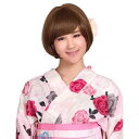 Wigs2you 在庫処分セール 70%OFF ミディアムウィッグ 浴衣 花火 宴会 和風 耐熱 高品質 フルウィッグ かつら W-1002
