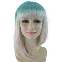 【Wigs2you】ゆめかわいいウィッグ H-4727 ハロウィン パーティー フルウィッグ オリジナル かつら 仮装 コスプレ カール ブルー ホワイト 目立つウィッグ商品詳細 品番　H-4727 タイプ　ハロウィン/パーティーウィッグ スタイル　フルウィッグ 素材　日本製高級ファイバー（非耐熱） モデル着用カラー　Blue White Ombre Doll Bob Wig コメント　　　　・ハロウィン/パーティーウィッグはサイズ変更不可　　・日本製高級ファイバー使用。とても丈夫です。　　・Wigs2youオリジナルデザイン。　　・ご覧のモニター画面によって商品の色に若干異なりが&nbsp;&nbsp;&nbsp;&nbsp;生じる場合がございます。あらかじめご了承下さい。　 ★下記単色の変更も可能です