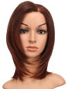【Wigs2you】医療用 耐熱商品 激安 医療用 フルウィッグ LW-007 ミディアム 最高級 ナチュラル かつら ミディアムウィッグ レースウィッグ つ...