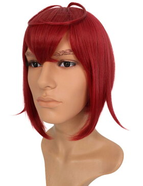 かつら ウィッグ C-088 ツイステッドワンダーランド リドル ハーツラビュル寮 寮長 舞台 クリスマス コスプレ ディズニー 映画 USJ お揃い 忘年会 新年会 劇団 男装 女装 仮装 イベント 応援 コスチューム ハロウィン 被り物 小道具