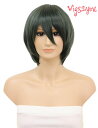 【Wigs2you】コスプレウィッグ ブルーロック 糸師凛 黒子のバスケ 緑間真太郎風 C-043 日本製高級ファイバー使用フルウィッグ 耐熱 コスプレ ハロウィン アニメ コスプレウィッグ 最高級 ナチュラル かつら 映画化