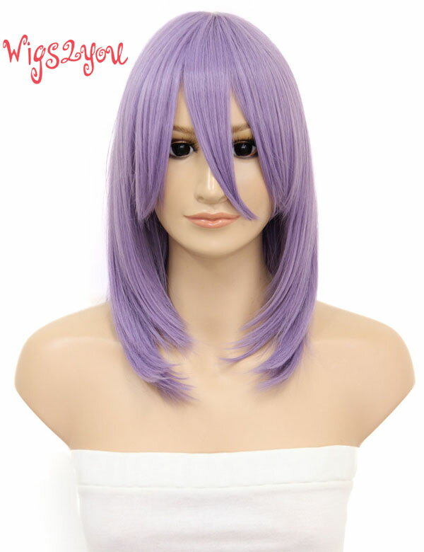 【Wigs2you】在庫処分セール 70%OFF コスプレウィッグ 黒子のバスケ 紫原敦風 陽泉高校 C-057 日本製高級ファイバー使用 フルウィッグ ..