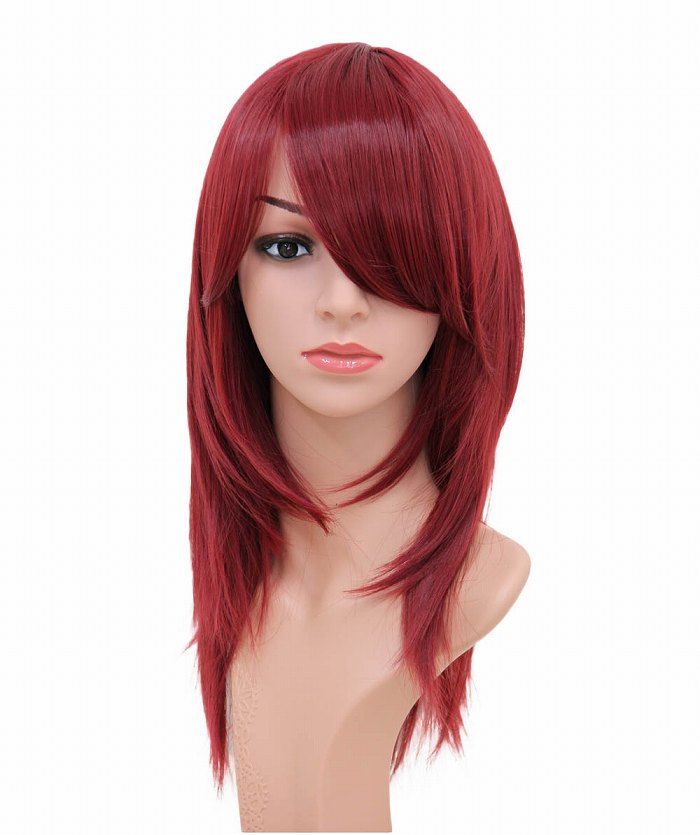 【Wigs2you】在庫処分セール 70%OFF ページB コスプレ ウィッグ じょしらく 蕪羅亭魔梨威風 日本製高級ファイバー使用 C-071 フルウィッグ 耐熱 ハロウィン 女装 ナチュラル ロングミディアム かつら 激安