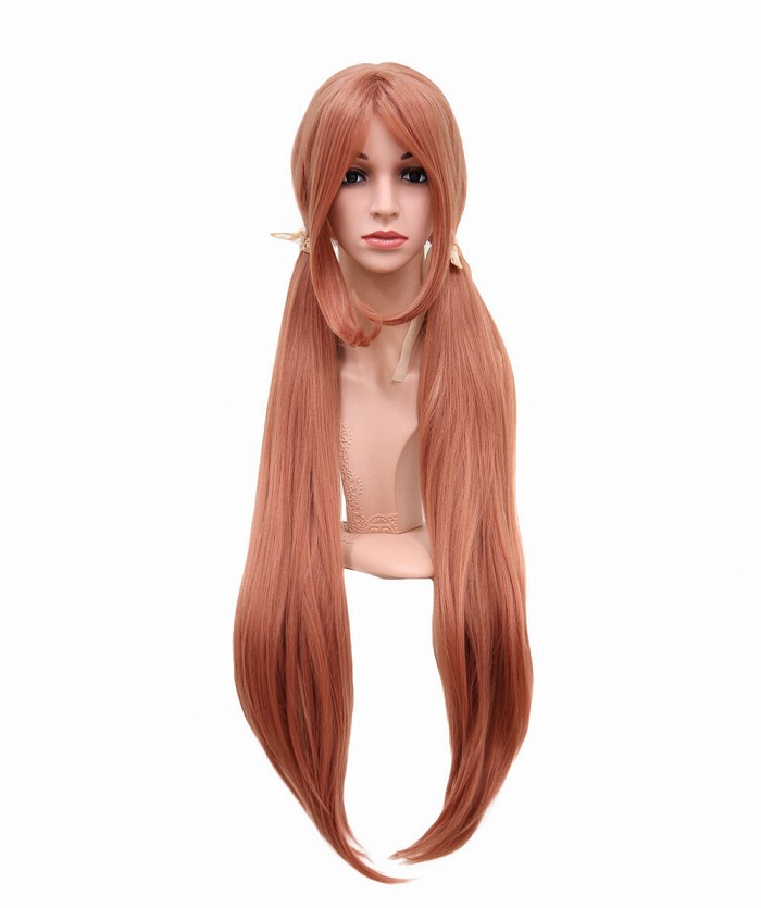 【Wigs2you】ツインテール コスプレ ウィッグ ラブライブ！ 東條希風 ハヤテのごとく！ 三千院ナギ風 日本製高級ファイバー使用 C-075 フルウィッグ 耐熱 女装 ナチュラル ロング かつら【楽天BOX受取対象商品】