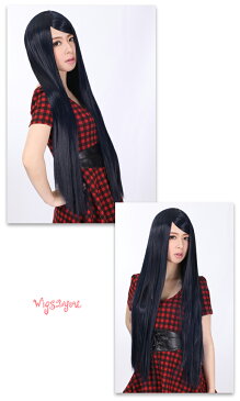 【Wigs2you】あす楽 即納 コスプレウィッグ 日本製 高級ファイバー使用 C-017_auc 耐熱 フルウィッグ ハロウィン コスプレ 仮装 ロングストレート 最高級 ナチュラル かつら 女装 簡単 小顔 ヘアアレンジ アニメキャラクター シンプルスタイル【楽天BOX受取対象商品】