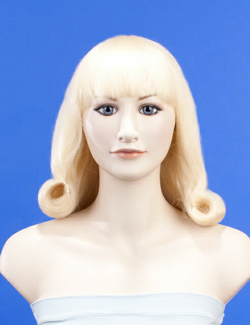 【Wigs2you】ウィッグ./簡単着用/ハロウィン/パーティー/日本製高級ファイバー使用/H-256/フルウィッグ/オリジナル/最高級/かつら/仮装/Halloween/Wig/コスプレ/女装/外巻きカール【楽天BOX受取対象商品】