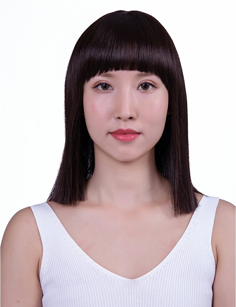 楽天Wigs2you【Wigs2you】ウィッグ 激安 耐熱 日本製高級ファイバー使用 W-1036 フルウィッグ ミディアム 最高級 ナチュラル 激かわ かつら 女装 小顔 コスプレ　ストレート【楽天BOX受取対象商品】
