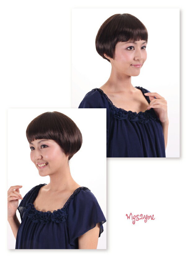 【Wigs2you】ウィッグ / 簡単着用 / 日本製高級ファイバー使用 / W-419 /フルウィッグ/ショート/最高級/ナチュラル/かつら 2