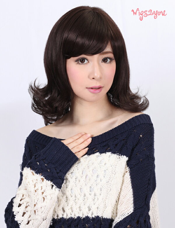 【Wigs2you】在庫処分セール 70%OFF ウィッグ Aライン 簡単着用 耐熱 日本製高級ファイバー使用 W-426 フルウィッグ ミディアム 最高級 ナチュラル 可愛い かつら Wig 女装 パーティ ハロウィン 結婚式 同窓会 医療ウィッグ 激安